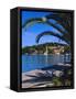 Promenade and Harbour, Cavtat, Croatia, Europe-Nelly Boyd-Framed Stretched Canvas