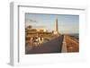 Promenade and Lighthouse Faro De Maspalomas in the Evening-Markus Lange-Framed Photographic Print