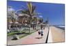 Promenade and Lighthouse Faro De Maspalomas-Markus Lange-Mounted Photographic Print