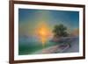 Promenade at Sunset, 1869-Ivan Konstantinovich Aivazovsky-Framed Giclee Print