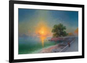 Promenade at Sunset, 1869-Ivan Konstantinovich Aivazovsky-Framed Giclee Print