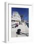 Promenade at the Harbour of Porec, Istra, Croatia, Europe-Markus Lange-Framed Photographic Print