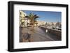 Promenade at the Harbour, Old Town, Trani, Le Murge, Barletta-Andria-Trani District-Markus Lange-Framed Photographic Print