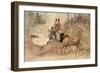 Promenade Au Bois-Constantin Guys-Framed Giclee Print