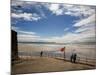 Promenade, Beach and Distant Brownstown Head, Tramore, County Waterford, Ireland-null-Mounted Photographic Print