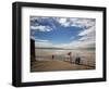 Promenade, Beach and Distant Brownstown Head, Tramore, County Waterford, Ireland-null-Framed Photographic Print