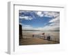 Promenade, Beach and Distant Brownstown Head, Tramore, County Waterford, Ireland-null-Framed Photographic Print