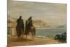 Promenade Beside the Sea, Ca 1860-Edgar Degas-Mounted Giclee Print