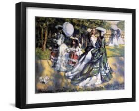 Promenade, C1911-Charles Guerin-Framed Giclee Print