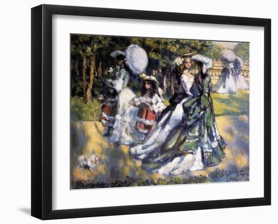 Promenade, C1911-Charles Guerin-Framed Giclee Print