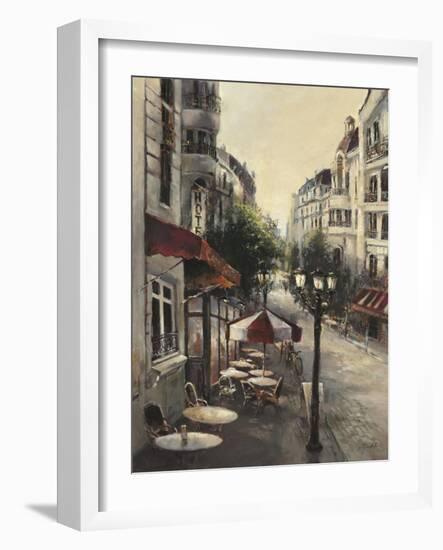 Promenade Cafe-Brent Heighton-Framed Art Print