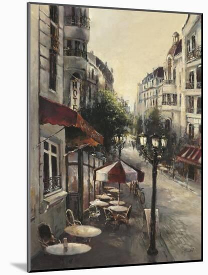 Promenade Cafe-Brent Heighton-Mounted Art Print