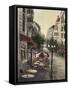 Promenade Cafe-Brent Heighton-Framed Stretched Canvas