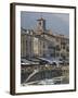 Promenade Cafes by the Old Harbour, Cannobio, Lago Maggiore, Switzerland, Europe-James Emmerson-Framed Photographic Print