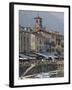 Promenade Cafes by the Old Harbour, Cannobio, Lago Maggiore, Switzerland, Europe-James Emmerson-Framed Photographic Print