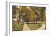 Promenade, Chautauqua, New York-null-Framed Art Print