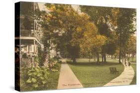 Promenade, Chautauqua, New York-null-Stretched Canvas