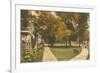 Promenade, Chautauqua, New York-null-Framed Premium Giclee Print