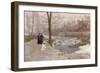 Promenade d'Hiver-Marie Francois Firmin-Girard-Framed Giclee Print