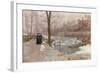 Promenade d'Hiver-Marie Francois Firmin-Girard-Framed Giclee Print