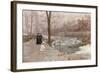 Promenade d'Hiver-Marie Francois Firmin-Girard-Framed Giclee Print