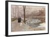 Promenade d'Hiver-Marie Francois Firmin-Girard-Framed Giclee Print