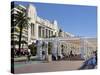 Promenade Des Anglais, Nice, Alpes Maritimes, Provence, Cote D'Azur, French Riviera, France, Europe-Peter Richardson-Stretched Canvas