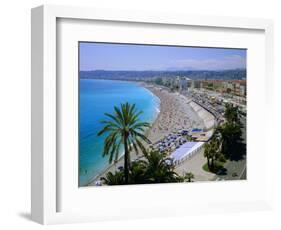 Promenade Des Anglais, Nice, Cote d'Azur, Alpes-Maritimes, Provence, France, Europe-Roy Rainford-Framed Photographic Print