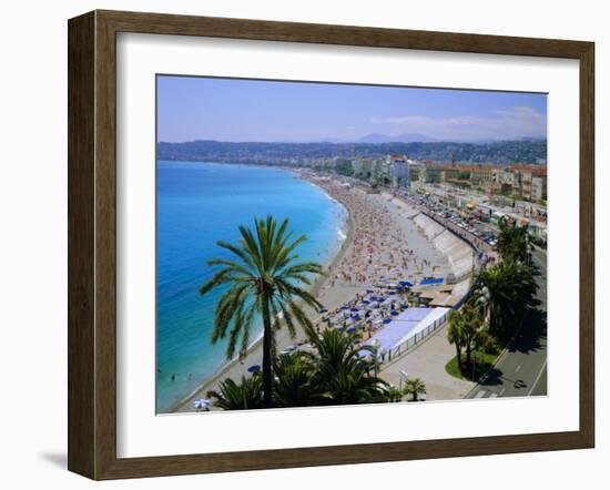 Promenade Des Anglais, Nice, Cote d'Azur, Alpes-Maritimes, Provence, France, Europe-Roy Rainford-Framed Photographic Print