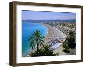 Promenade Des Anglais, Nice, Cote d'Azur, Alpes-Maritimes, Provence, France, Europe-Roy Rainford-Framed Photographic Print