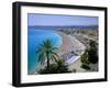 Promenade Des Anglais, Nice, Cote d'Azur, Alpes-Maritimes, Provence, France, Europe-Roy Rainford-Framed Photographic Print