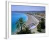 Promenade Des Anglais, Nice, Cote d'Azur, Alpes-Maritimes, Provence, France, Europe-Roy Rainford-Framed Photographic Print
