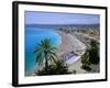 Promenade Des Anglais, Nice, Cote d'Azur, Alpes-Maritimes, Provence, France, Europe-Roy Rainford-Framed Photographic Print