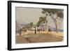 Promenade des Anglais, Nice-Fausto Zonaro-Framed Giclee Print