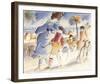 Promenade des Anglais-Michel Boulet-Framed Giclee Print