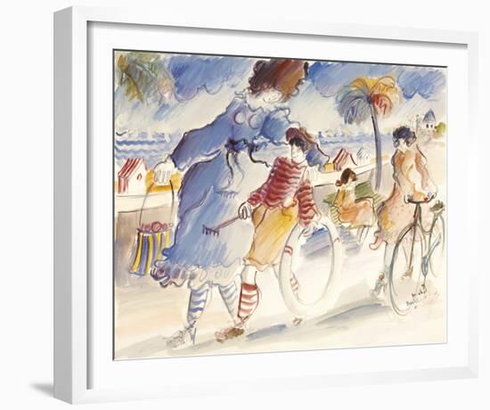 Promenade des Anglais-Michel Boulet-Framed Giclee Print