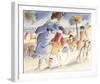 Promenade des Anglais-Michel Boulet-Framed Giclee Print