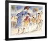 Promenade des Anglais-Michel Boulet-Framed Giclee Print