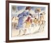 Promenade des Anglais-Michel Boulet-Framed Giclee Print