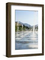 Promenade du Paillon, Nice, Alpes-Maritimes, Cote d'Azur, Provence, French Riviera, France, Mediter-Fraser Hall-Framed Photographic Print