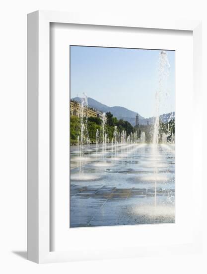 Promenade du Paillon, Nice, Alpes-Maritimes, Cote d'Azur, Provence, French Riviera, France, Mediter-Fraser Hall-Framed Photographic Print