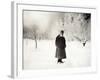 Promenade Hivernale De Leon Tolstoi (1828-1910). Photographie a L'albumine De Sophia Andreevna Tols-Sophia Andreevna Tolstaya-Framed Giclee Print