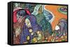 Promenade In Arles-Vincent van Gogh-Framed Stretched Canvas