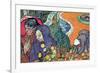 Promenade In Arles-Vincent van Gogh-Framed Premium Giclee Print