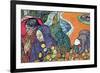 Promenade In Arles-Vincent van Gogh-Framed Premium Giclee Print