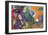 Promenade In Arles-Vincent van Gogh-Framed Premium Giclee Print