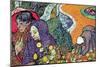 Promenade In Arles-Vincent van Gogh-Mounted Premium Giclee Print