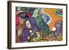 Promenade In Arles-Vincent van Gogh-Framed Art Print