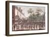 Promenade in the Turkish Garden, Boulevard Du Temple, 1810-Jean Pierre Marie Jazet-Framed Giclee Print