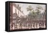 Promenade in the Turkish Garden, Boulevard Du Temple, 1810-Jean Pierre Marie Jazet-Framed Stretched Canvas